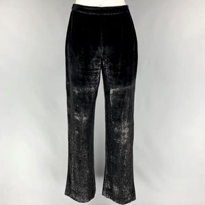 Vintage Giorgio Armani glitter velvet pants